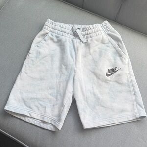 Nike Kids Light Tie Dye Blue Shorts